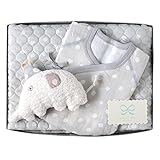 ナオミイトウ NAOMI ITO マルチガーゼキルト+コンビ肌着50~60cm+がらがら ギフトセット こんぺい 8895