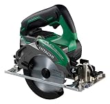 日立工機 14.4V コードレス丸のこ 充電式 5.0Ahリチウムイオン電池、急速充電器、ケース付 C14DBL(LJCK)