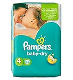 パンパース赤ちゃんドライサイズ4不可欠パック44おむつ (Pampers) (x2) - Pampers Baby Dry Size 4 Essential Pack 44 Nappies (Pack