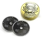 山真製鋸(YAMASHIN) キングタイガー 缶入2枚組 集塵丸鋸・充電丸鋸用 100mm