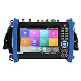 HD-SDI/AHD/IPC/CVBS/CVI/TVI/DMM/OPMカメラ Onvian 工事用テスター Onvif・PoE対応 Wi-Fi・バッテリー内蔵 7インチタッチパネルモニター 1080p