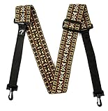 Fender ストラップ BANJO STRAP RED AND BLACKバンジョーストラップ レッドアンドブラック