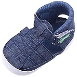 (ラボーグ) La Vogue 子供靴 ベビー ファーストシューズ 帆布 スニーカー ルームシューズ スリッポン カジュアル 赤ちゃん 新生児 歩行サポート行サポート (内寸12cm, ダークブルー)