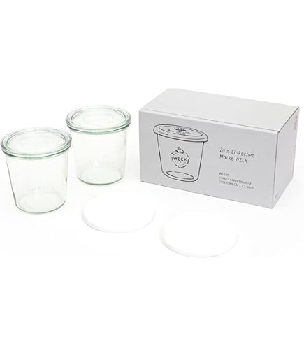 Amazon｜WECK Mold Shape 500｜保存容器・キャニスター