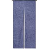 メーカー直販 藍染調 のれん 暖簾 80cm×170cm (紺) 綿100％ 藍染調スクリーン染め反応性染色落し難い 日本製