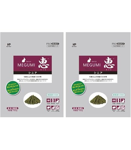 Amazon | 【セット販売】 ハイペット 恵シニア 750g × 3袋 (2.25kg) 6