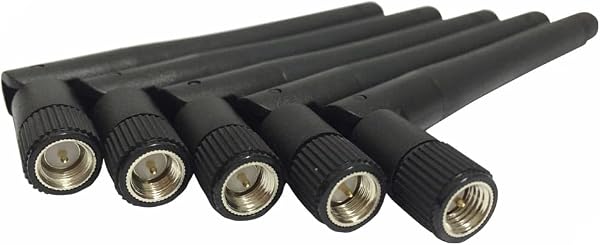 5pcs/lot 2.4g Antenna Wireless Uhf 2.4GHz Whip Antenna Wireless Router Stage Lighting Effect Wireless DMX Module Controller - 1