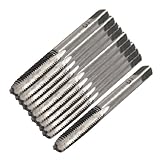 uxcell ハンドプラグタップ　ハンドタップ HSS素材　5mmの直径　3フルート　3.5 x 3.5mm　10本入り