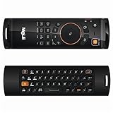 Luckymall New F10 Deluxe Fly Air Mouse 2.4GHz G-sensor Gyroscope IR Learning Keyboard Mouse for Mini