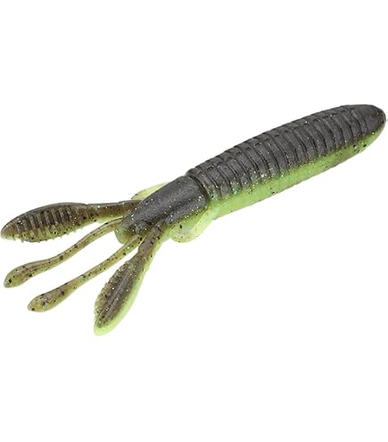 DAIWA Steese Sterling Shad Soft Plastic Lure Assortment - 4.3 Inch, Smoke Wakari Onion, Pack Of 6