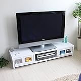 テレビ台 テレビボード 150ｃｍ 幅 (ホワイト) TIP0210WH