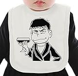 Osomatsu San ネクタイを有する有機ビブ Medium