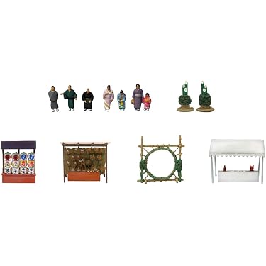 [超精巧]神社境内ストラクチャー＆鎮守の森セット（1/150サイズ完成品） Amazon.co.jp 最新リリース: 鉄道模型のストラクチャー の新着