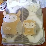 Tag Along Friends Baby Blanket With Plush Owl [並行輸入品]
