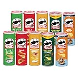 【Amazon.co.jp限定】 プリングルズ M缶 5種アソートセット (サワークリーム&オニオン2本 うましお2本 CHEEEEEESE