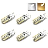 ILS - Dimmable G9 72 SMD 3014 LED Pure White Warm White Silicone Corn Light Bulb 110V 220V