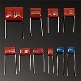 ランフィー　100 本 10 値 1000 v 0.001uf ? 0.12uf CBB 金属フィルム コンデンサー品揃えキット