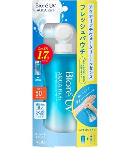 Amazon.co.jp: ビオレUV アクアリッチ ウォータリーエッセンス SPF50+