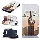 Microsoft Lumia 550 ケース カバー UNEXTATI 高品質 PUレザー 手帳型 ケース 財布型 ウォレット型 衝撃吸収 保護カバー カード収納 ホルダー 横開 スタンド機能 マグ