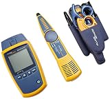 Fluke Networks MS2-TTK MicroScanner2 Network Cable Tester Kit with Punch Down Tool and Tone Generato