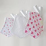 Nice Days（ナイス　ディズ）　ベビービブ　よだれかけ　　コットン　　3枚入り (バラ)