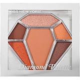 (キスニューヨーク) KISS NEW YORK 【公式】ダイヤモンドパレット アイシャドウ 上品 かわいい ラメ マット 立体感 (シャンパンダイヤモンド DMP01J)