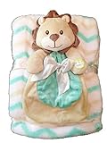 Baby Gear 2-Piece Set With Lion Blankie and Large Matching Blanket by Cutie Pie Baby [並行輸入品]