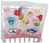 赤ちゃんの寝具のフルコットン幼児用ベッドハングバッグおむつ袋ハングバッグ