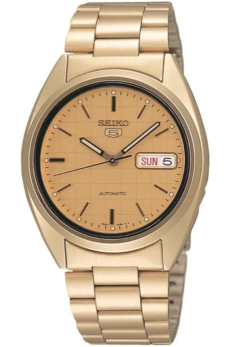 seiko snkk52 gold