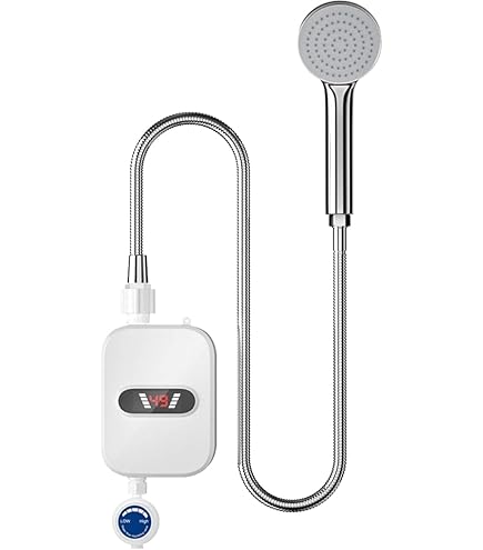 Amazon | 16Lガス式瞬間湯沸かし器、即時給湯、低水圧作動、デジタル