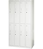 福岡発　TOYOSTEEL スチールロッカー　3人用 鍵付き　事務所　オフィス Amazon.co.jp: スチールロッカー 3人用 オフィス 更衣室 鍵付き