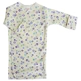 【未熟児】【低出生体重児】【早産児】【NICU】用　ベビー服：長袖ドレスオール エイミー (1400-2500g)