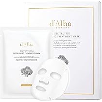 韓国　クリニック　d'Alba ホワイトトリュフマスク ホワイトトリュフナリシングトリートメントマスク / d'Alba