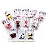 【爱莉セレクトショップ】ヘアピン アクセサリー 24点セット カラフル 子供 髪飾り 髪留め 王冠 可愛い ヘアクリップ リボン 子供も通用 キッズ 髪留め ヘアバンド ヘアピン 子供髪飾り お祝いギ
