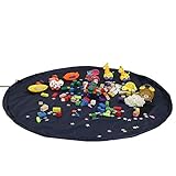 KINDOYOポータブル子供玩具折り畳み式バッグキッズ遊びマットオーガナイザービルディングブロックBaby Pouchポータブルラグ（150cm）