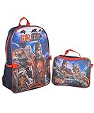 Guardians of the Galaxy "Galactic" Backpack with Lunchbox - navy/red, one size [並行輸入品]