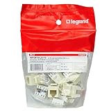 On-Q WP3473LA10 Contractor Quick Connect RJ25 6-Position 6-Conductor Telephone Keystone Insert (Pack