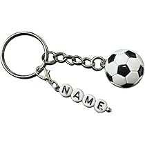 Amazon.co.jp: サッカー サッカーボール キーホルダー 名入れ