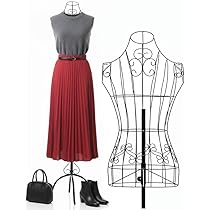 ラタン　トルソー　高さ調節可能　アイアン　全身　ディスプレイ ラタン トルソー 高さ調節可能 アイアン 全身 ディスプレイ