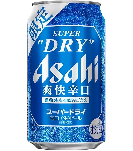 Amazon.co.jp: アサヒ スーパードライ 冷涼辛口 缶 350ml×24本 : 食品
