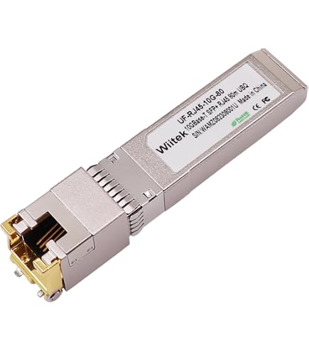 Amazon.co.jp: Wiitek 10G SFP+ - RJ45 銅モジュール、1.25G/2.5G/5G