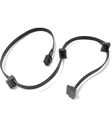 Cabo Elite Premium ATX de 24 pinos, Tipo 5, com revestimento individual