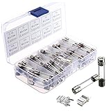 ガラスヒューズ – TOOGOO ( R ) 6 x 30 mmガラスヒューズmicro-fuse Flink 72-piece設定範囲ストレージ