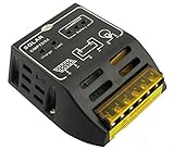 Sun YOBA ソーラーパネル充電レギュレーターソーラーコントローラー15A 12V/24Vオートスイッチ