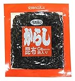 安田食品 Ca鉄入り からし昆布 80g×10袋