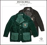 英国紳士コーデュロイジャケット（濠Du) グリーン(左) 110cm