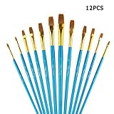 ペイントブラシセットgroup03 ブルー ACX-Paint-Brush-12F01-BU