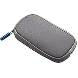 Learsoon ジッパーストレージケースカバーバッグポーチ Bose QuietComfort 20 QC20 QC20i QuietComfort 20iヘッドフォン用 (グレー)