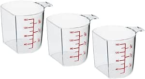 Amazon Co Jp イノマタ化学 お米計量カップ ライスカップ 一合 3点セット ホーム キッチン