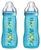 MAM BIBERON 2EME AGE Gar輟n T騁ine D饕it X Lot de 2 (2 x 330 ml)